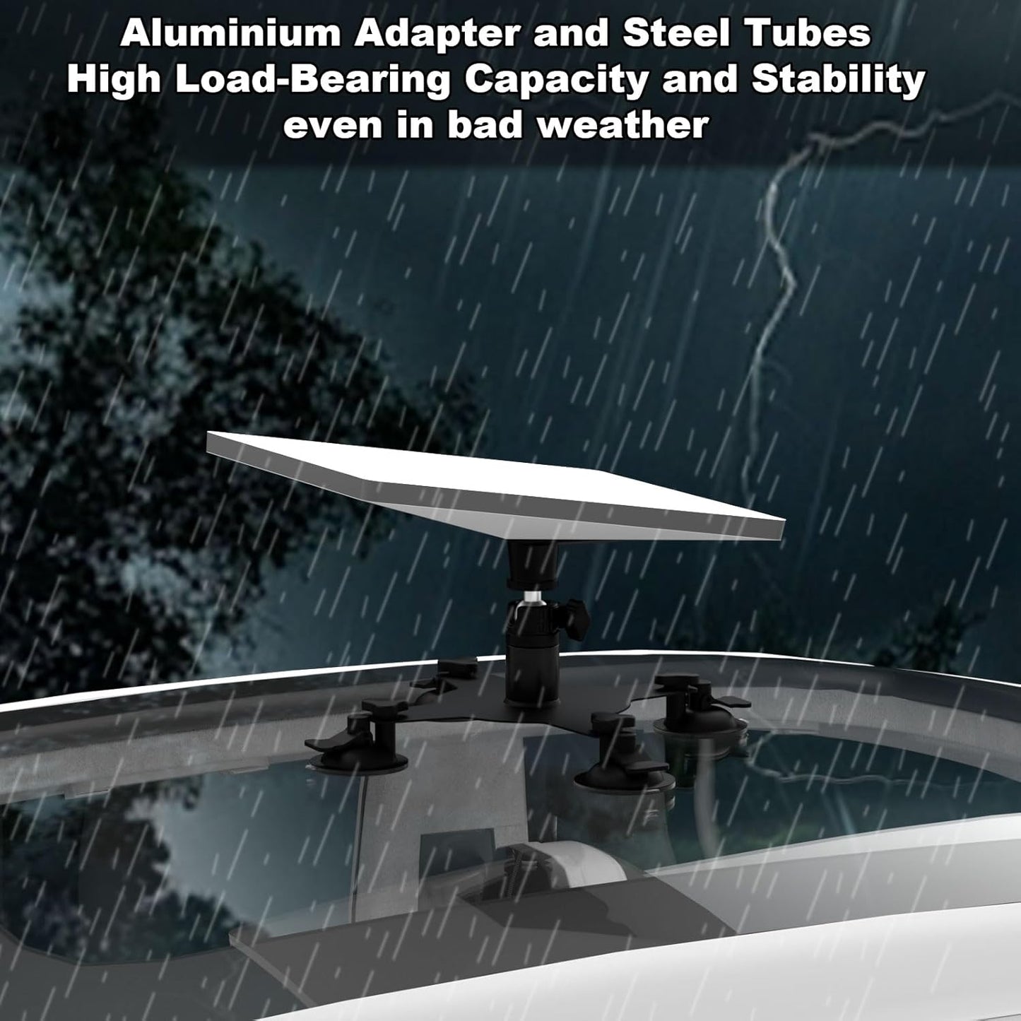 Starlink Mini Heavy-Duty Suction Mount Roof Sunroof view 5