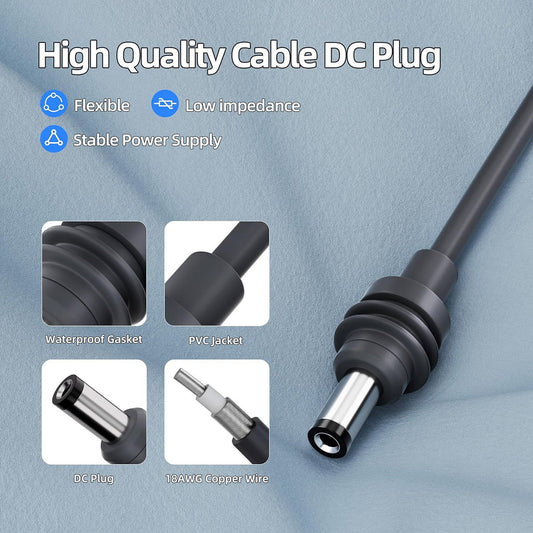 DeWalt Battery Adapter for Starlink Mini DC Cable