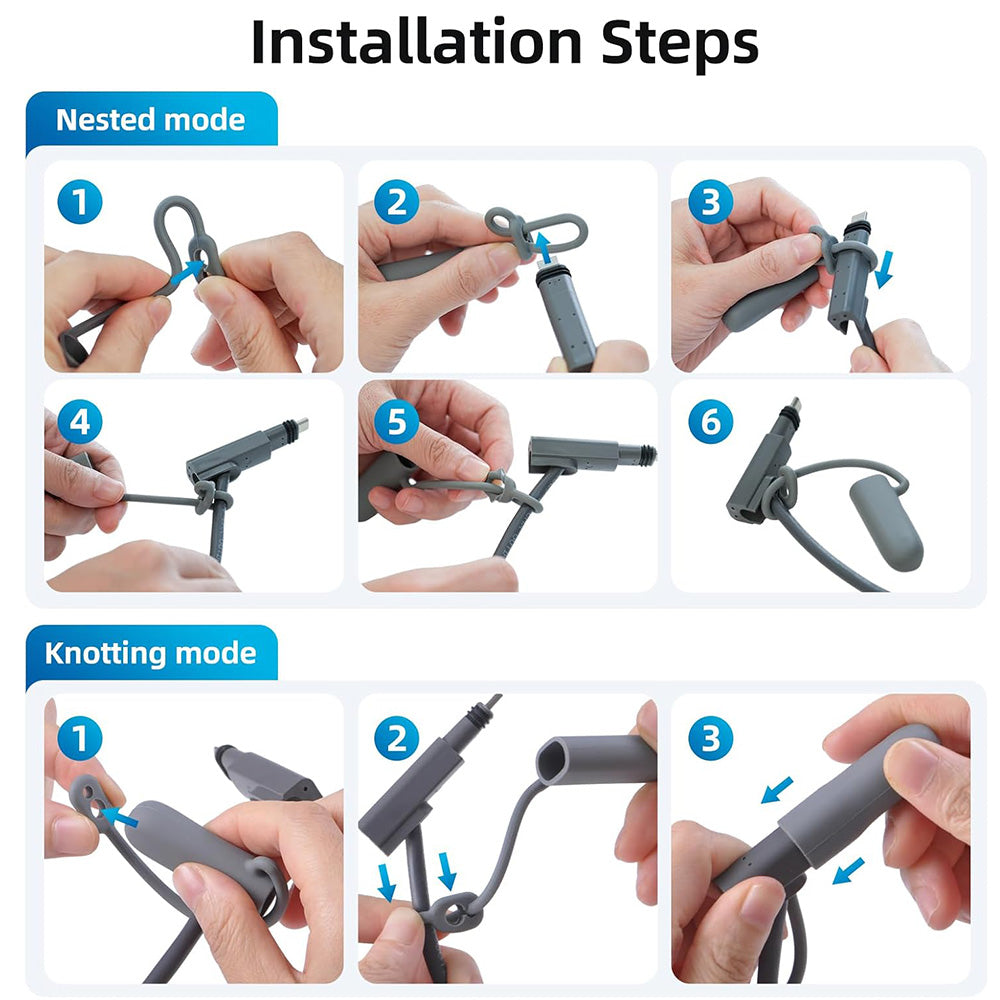 Waterproof Silicone Cable Caps for Starlink Gen 3 & 2 view 6
