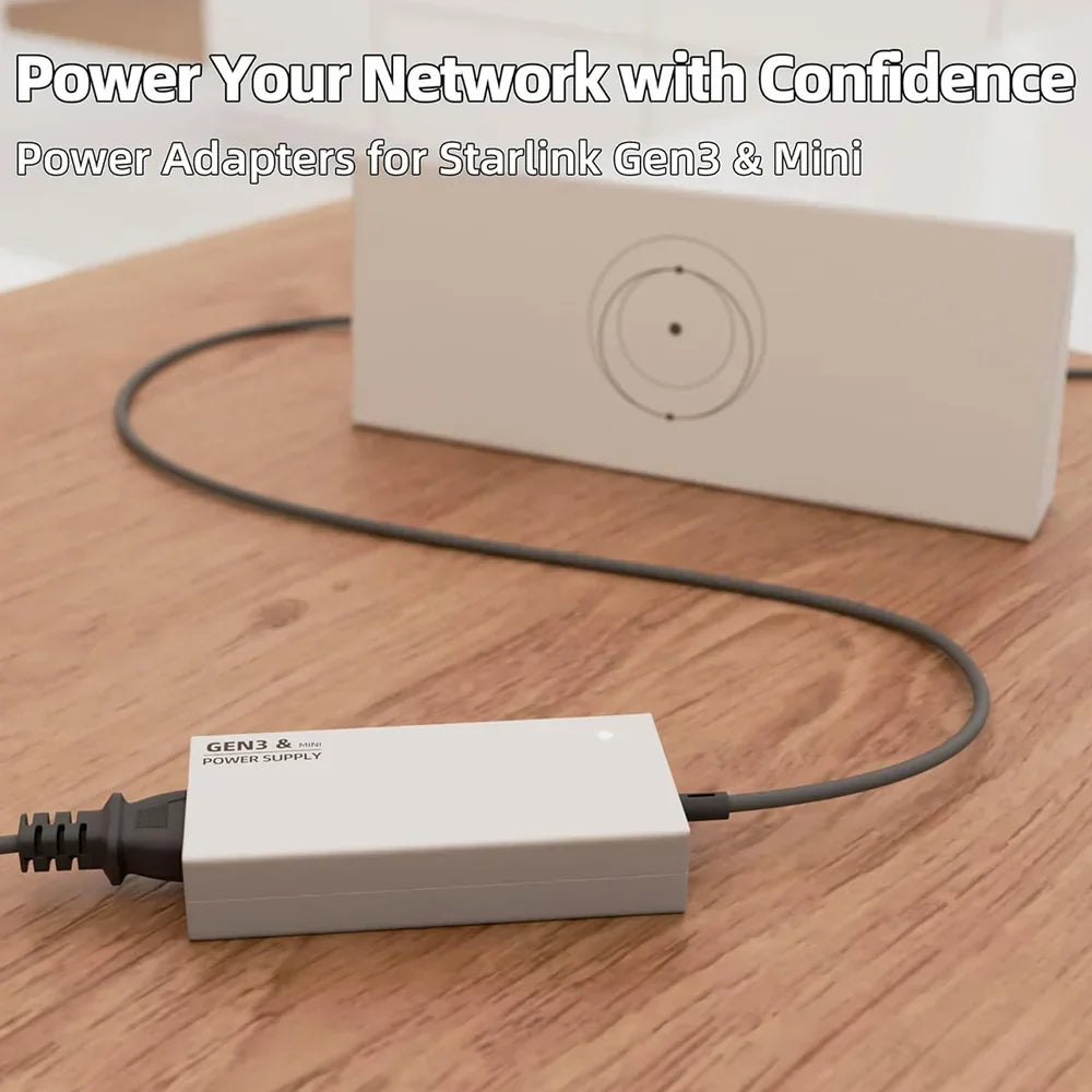 AC to DC Adapter for Starlink Gen 3 & Mini 100-240V view 6