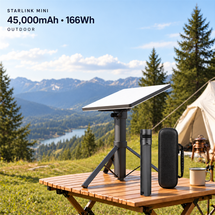 AerolinkGear LinkStand Battery Mount for Starlink Mini | 99Wh/166Wh