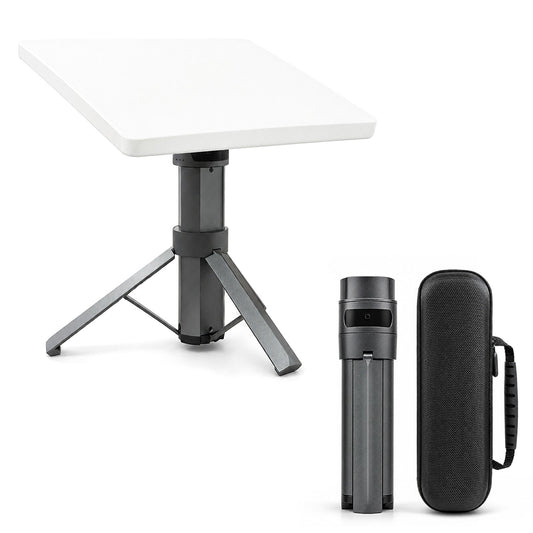Starlink Mini battery tripod kit prepared for a portable camping internet setup