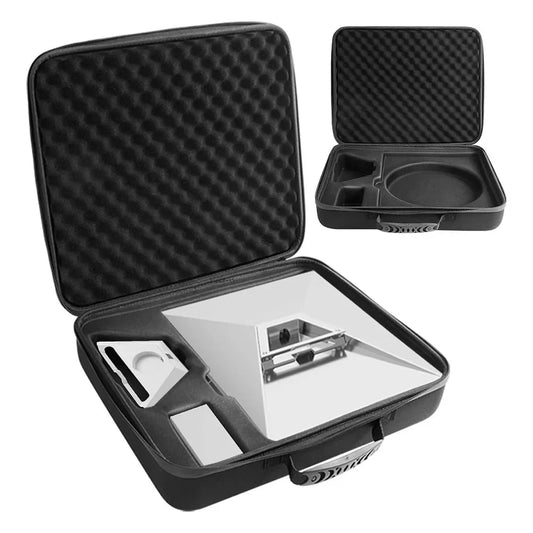 Shockproof travel case organizing Starlink Mini and camping accessories