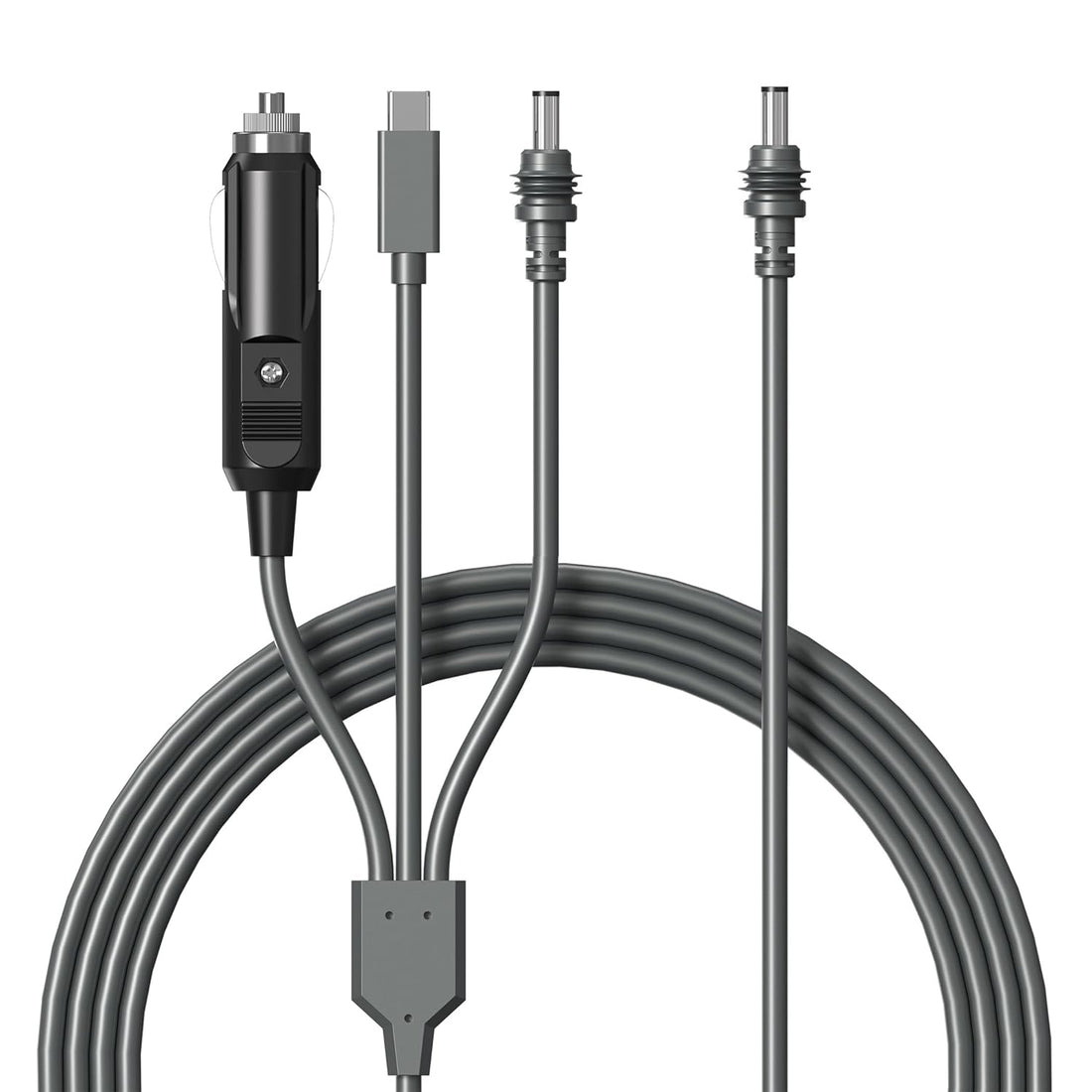 Vehicle power adapter arranged for a Starlink Mini van travel power setup