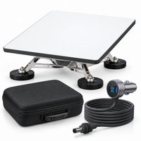 AerolinkGear X-frame four-magnet roof mount, 10 ft vehicle power adapter, and C05-V1 protective case; terminal shown for fit reference and sold separately.
