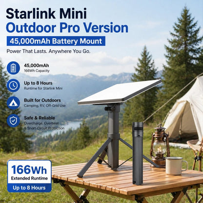 LinkStand 45,000mAh Battery Mount for Starlink Mini view 12