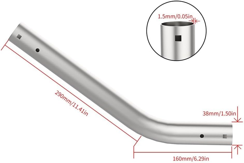 Stainless Steel Roof Mount for Starlink Pivot Tube view 2
