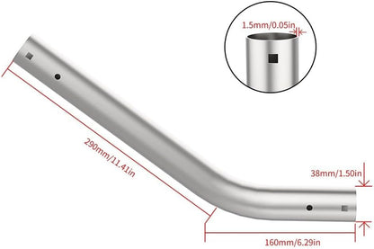 Stainless Steel Roof Mount for Starlink Pivot Tube view 2