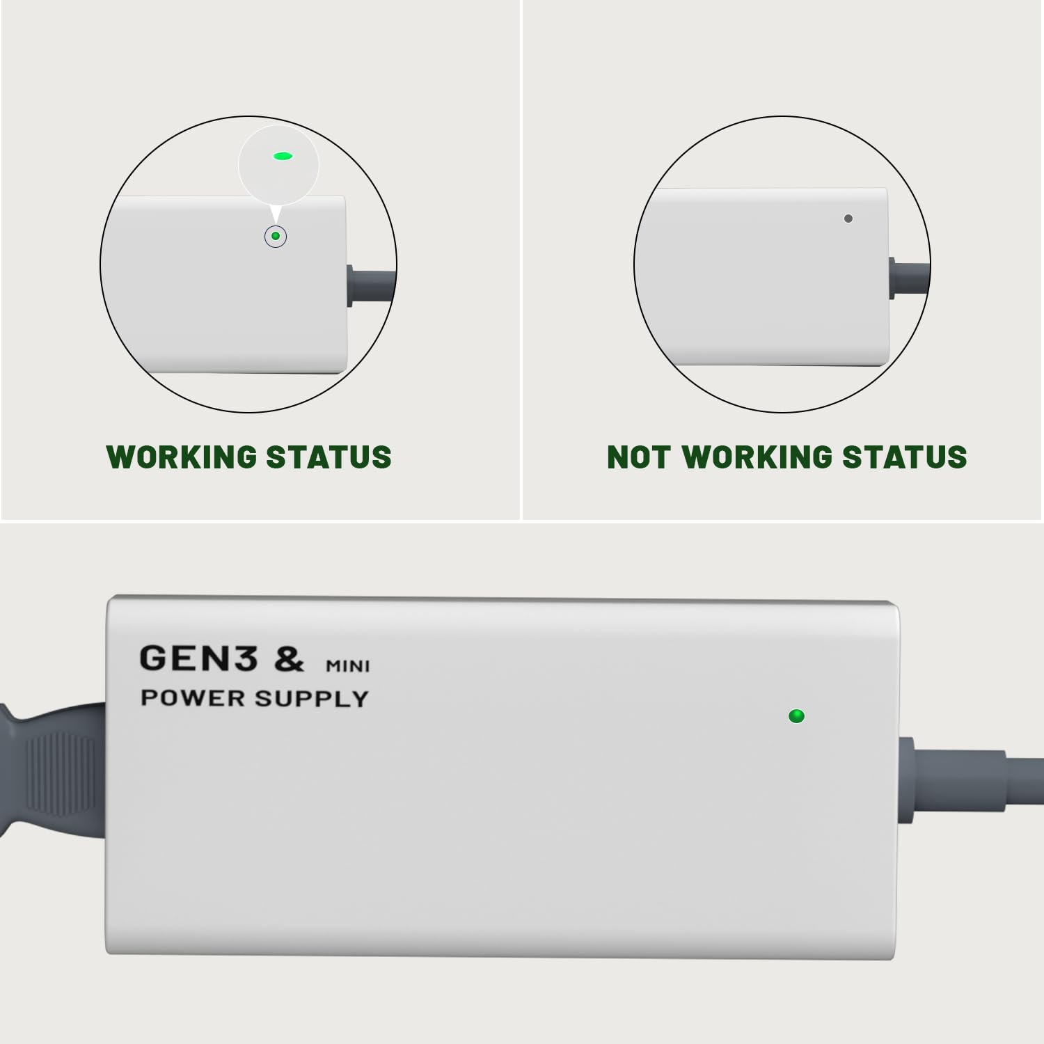 48V Power Supply Adapter for Starlink Gen 3 & Mini view 3