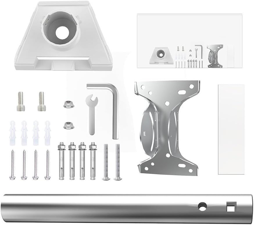 Stainless Steel Roof Mount for Starlink Pivot Tube view 7