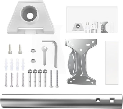 Stainless Steel Roof Mount for Starlink Pivot Tube view 7