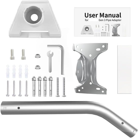 Stainless Steel Roof Mount for Starlink Pivot Tube