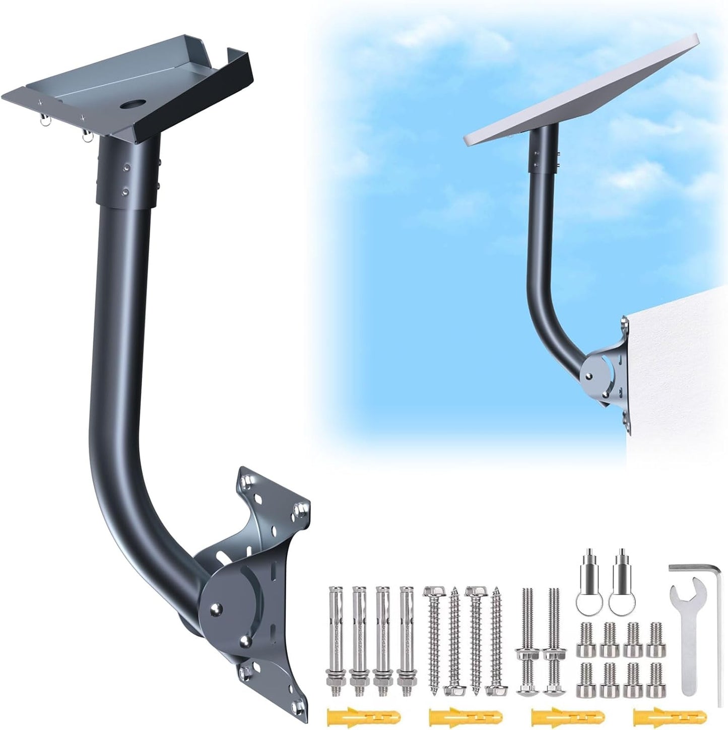 Starlink Gen 3 360° Mount Wall Roof Pole Heavy Duty