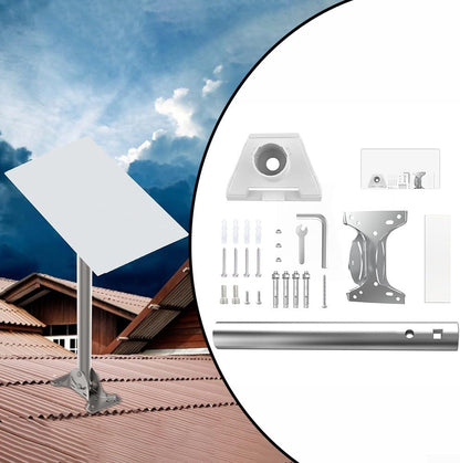 Stainless Steel Roof Mount for Starlink Pivot Tube view 6