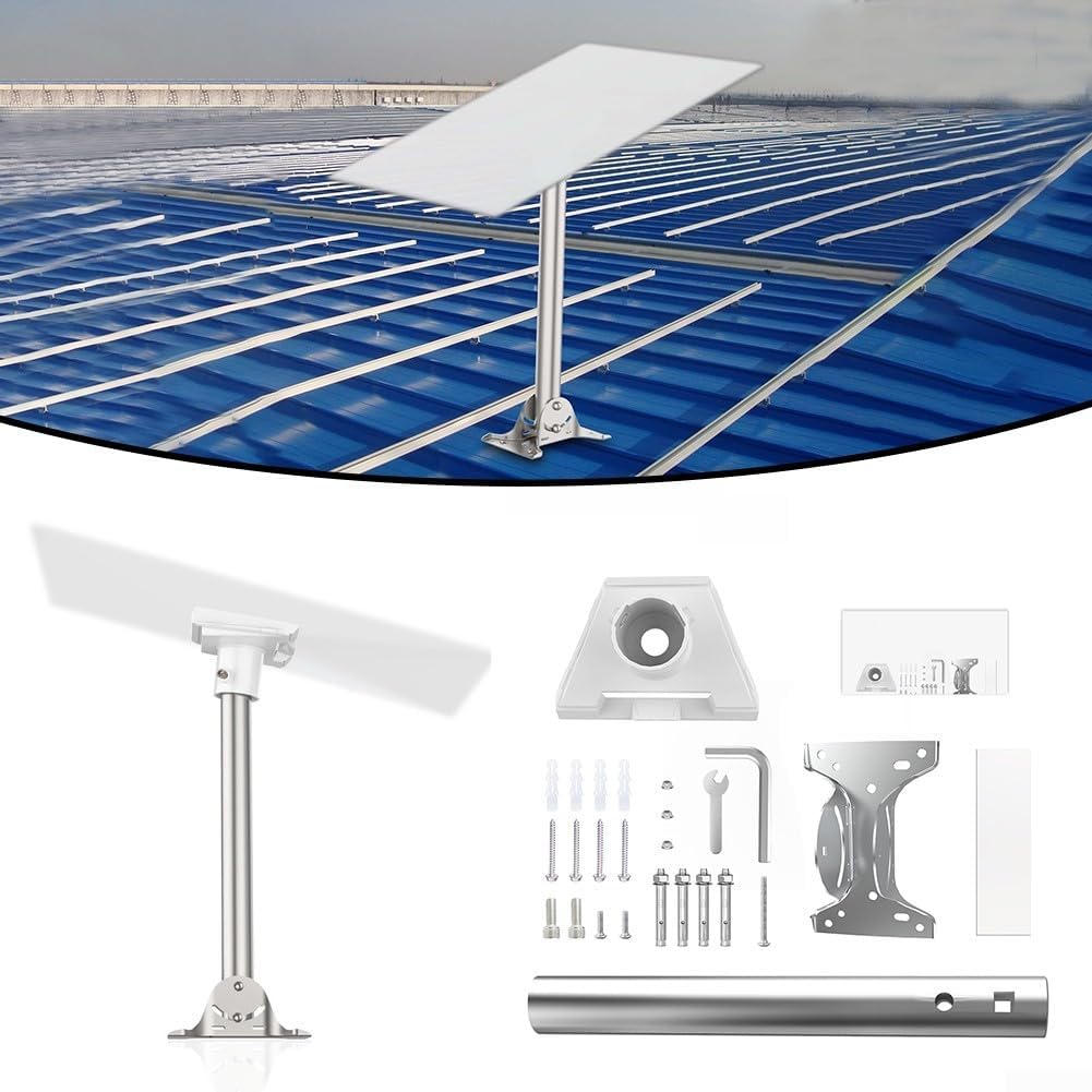 Stainless Steel Roof Mount for Starlink Pivot Tube view 5