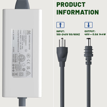 48V Power Supply Adapter for Starlink Gen 3 & Mini view 4