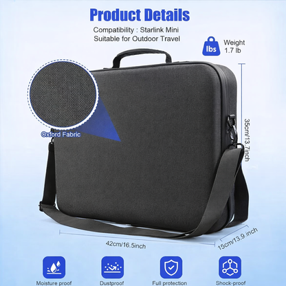 AerolinkGear EVA Travel Case for Starlink Mini view 6