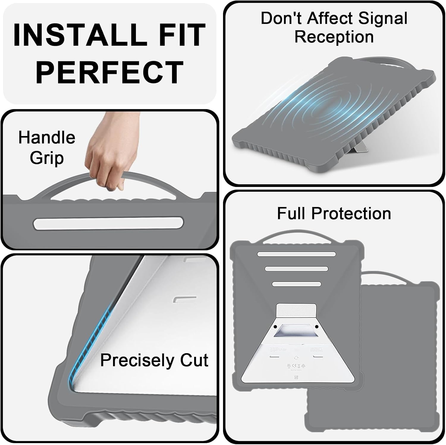 Starlink Mini Liquid Silicone Sleeve Front Cover view 4