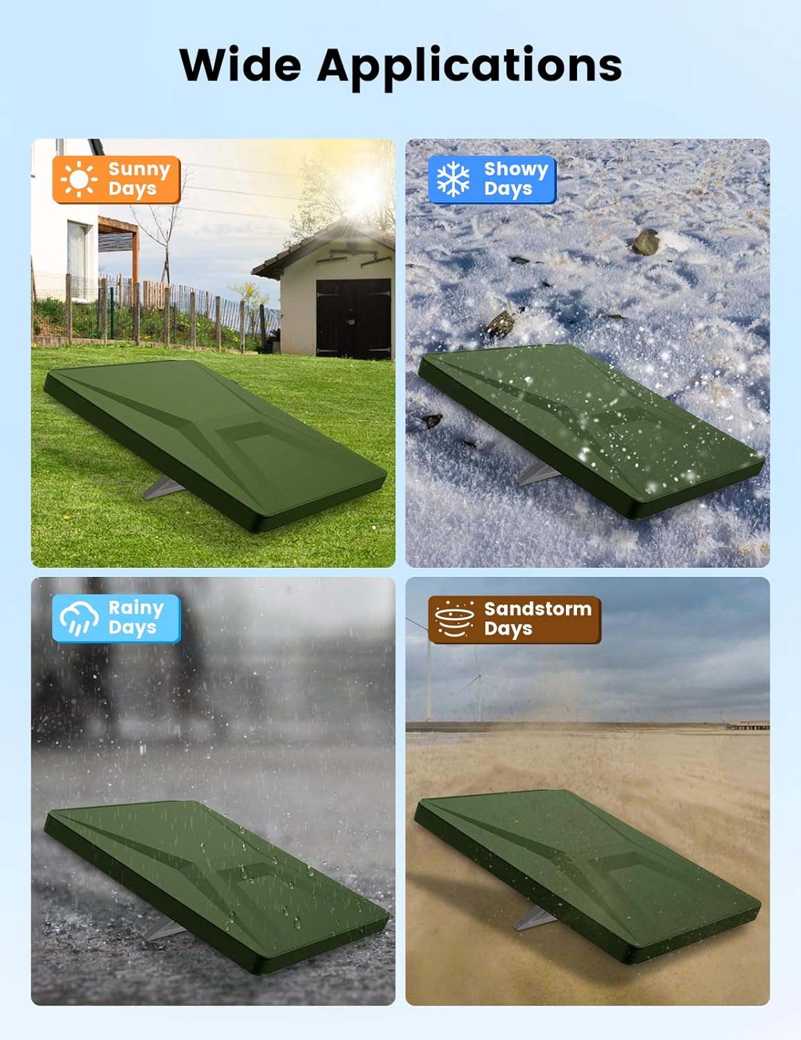 Non-Slip Silicone Cover for Starlink Mini Camping RV view 5