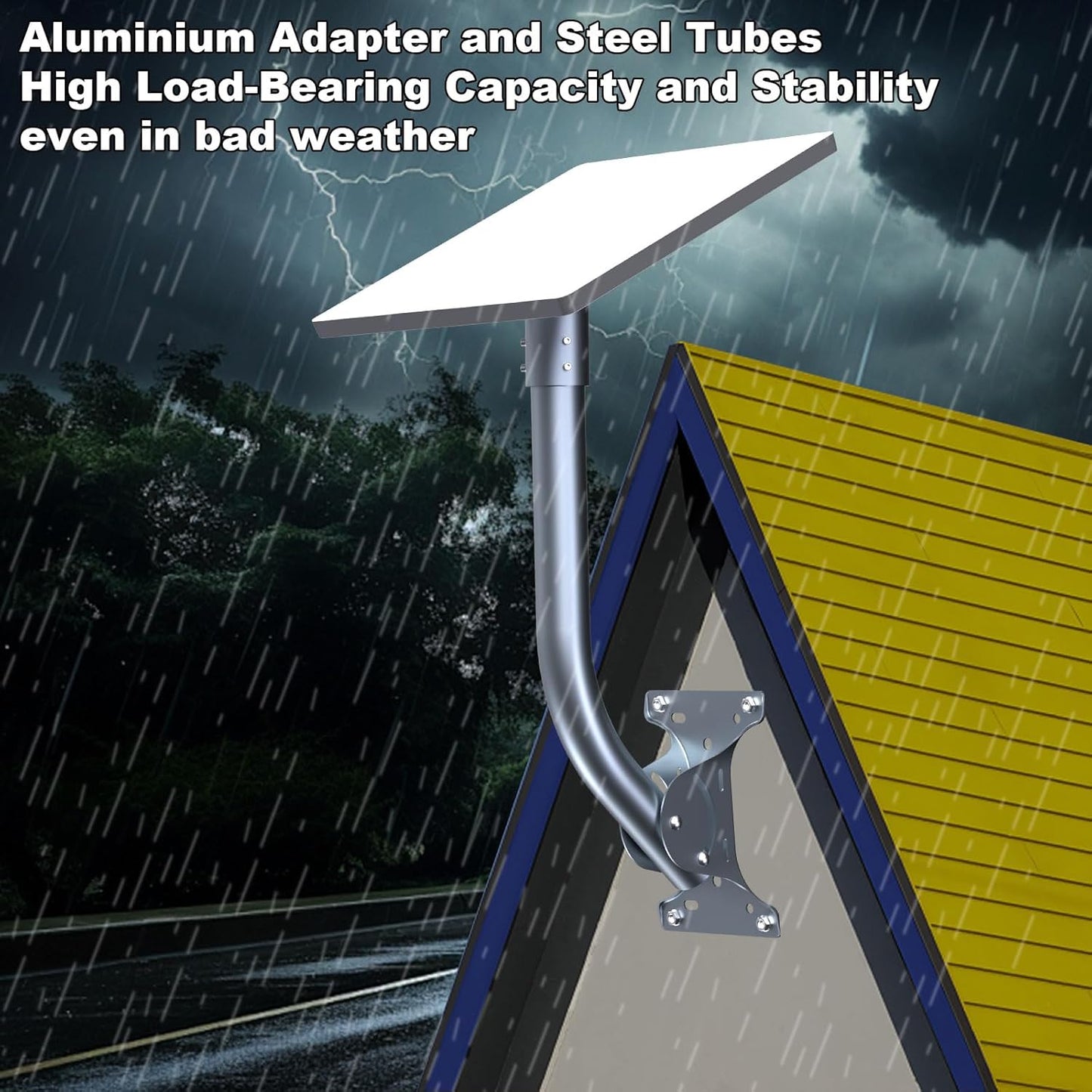 Starlink Gen 3 360° Mount Wall Roof Pole Heavy Duty view 6