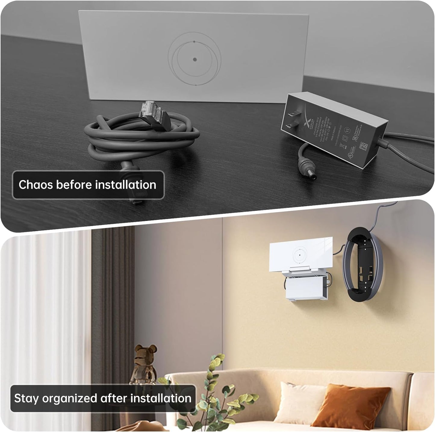 Starlink Gen 3 Cable Caddy Cord Management view 2