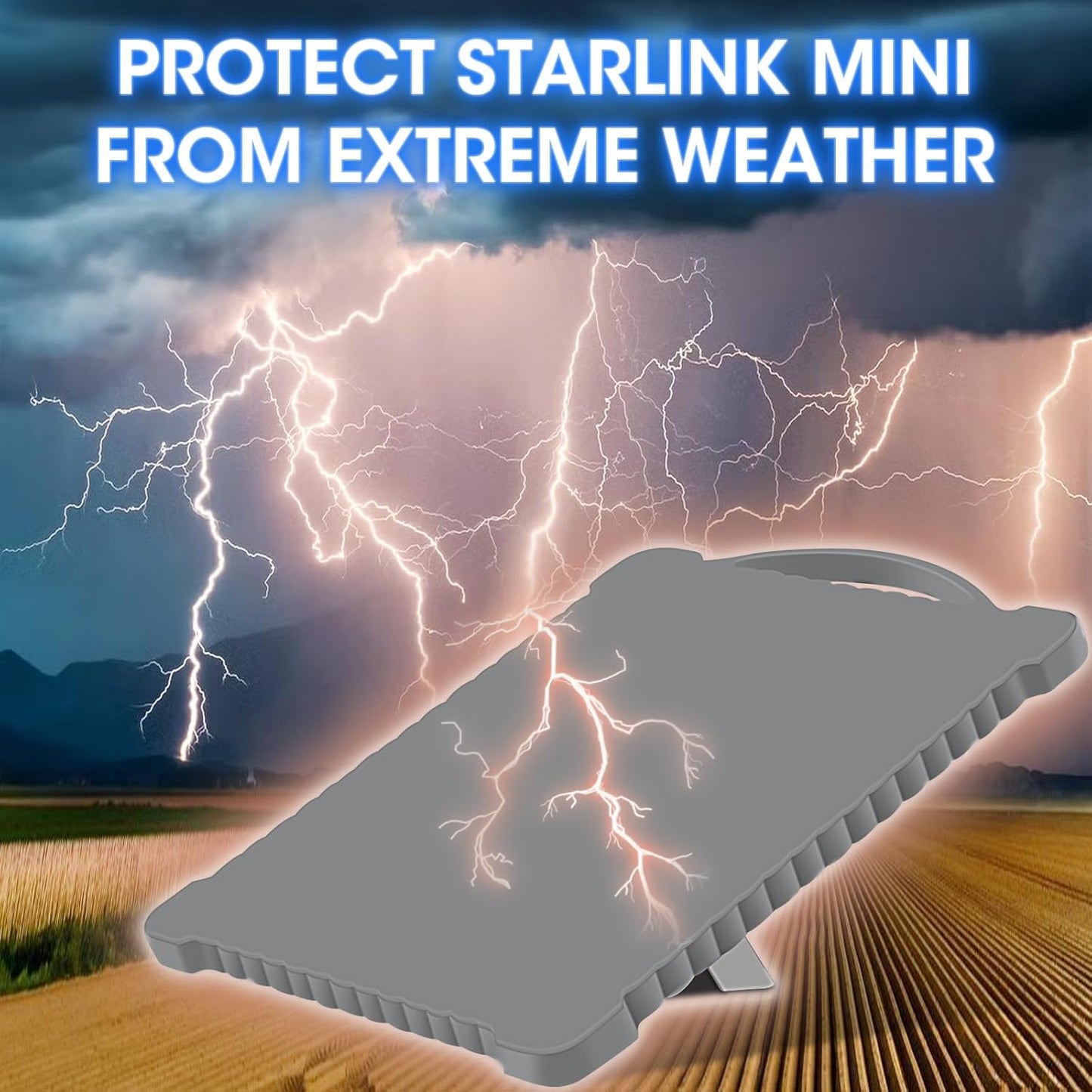 Starlink Mini Liquid Silicone Sleeve Front Cover view 5