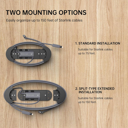 Starlink Gen 3 Cable Caddy Cord Management view 6