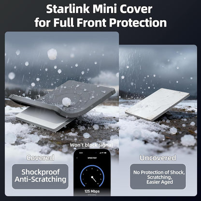 Silicone Hail Protector for Starlink Gen 3 Dish v2 view 2