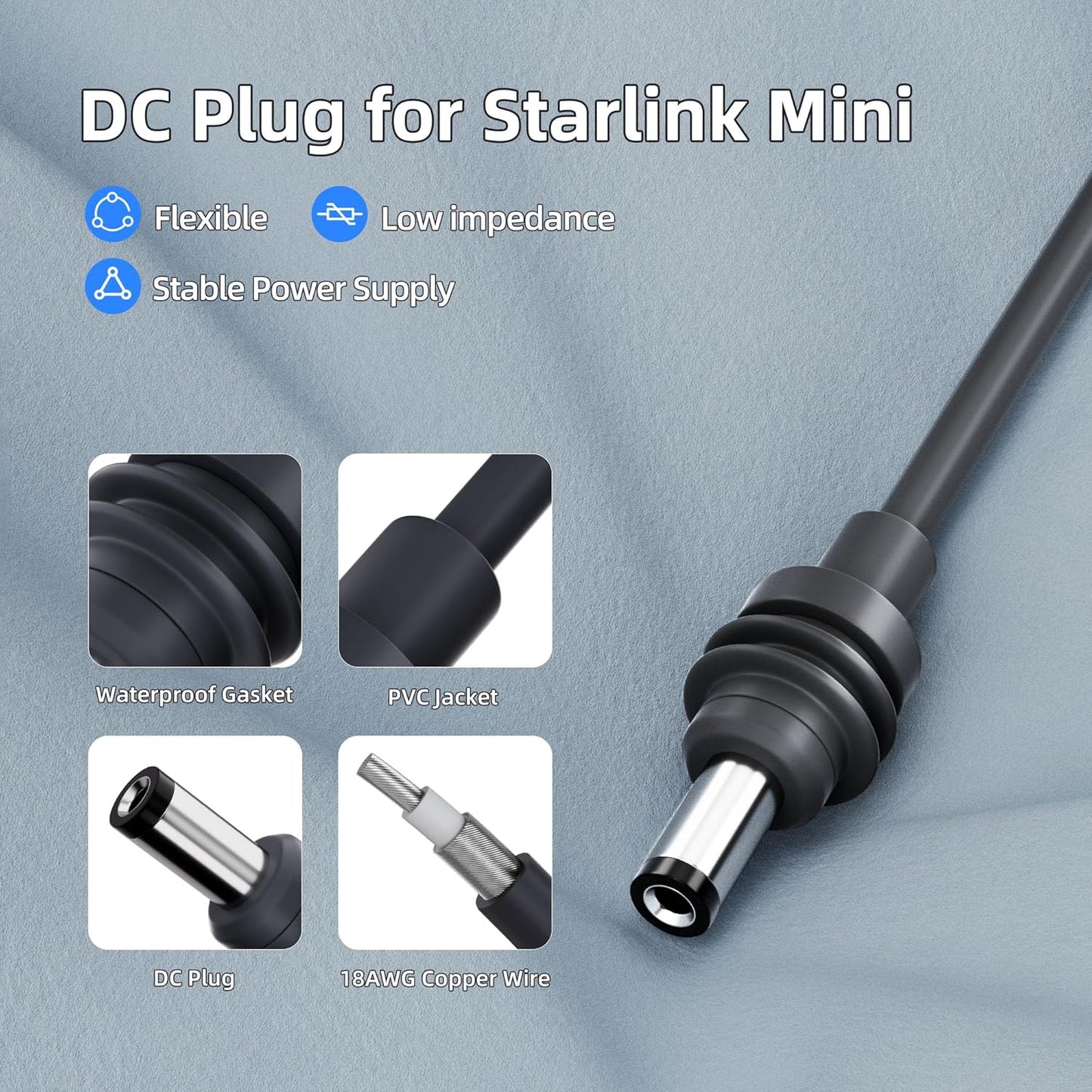 Starlink Mini 12V Car Adapter to 30V Boost Converter view 2