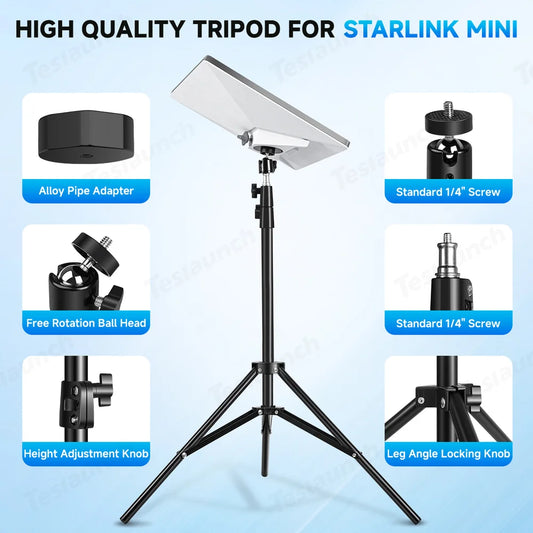 Starlink Mini Clamp Mount Kit Adjustable Aluminum view 2