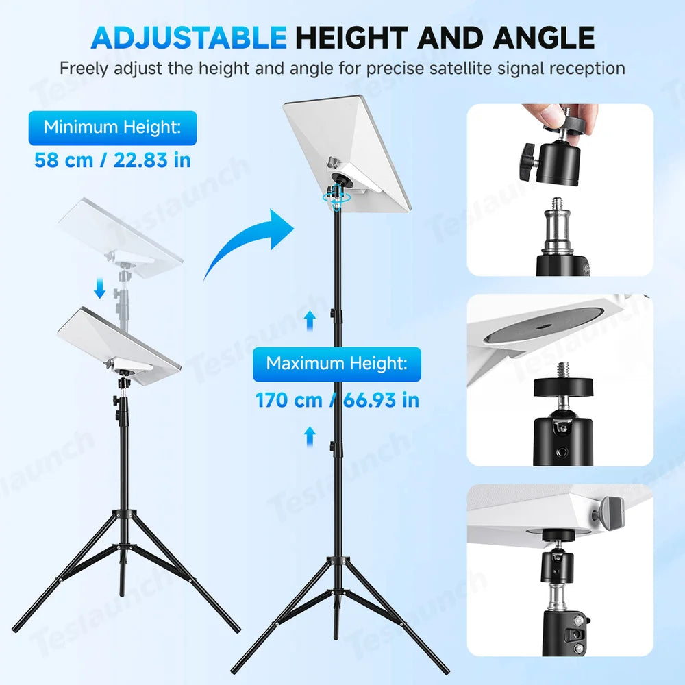 Starlink Mini Clamp Mount Kit Adjustable Aluminum view 3