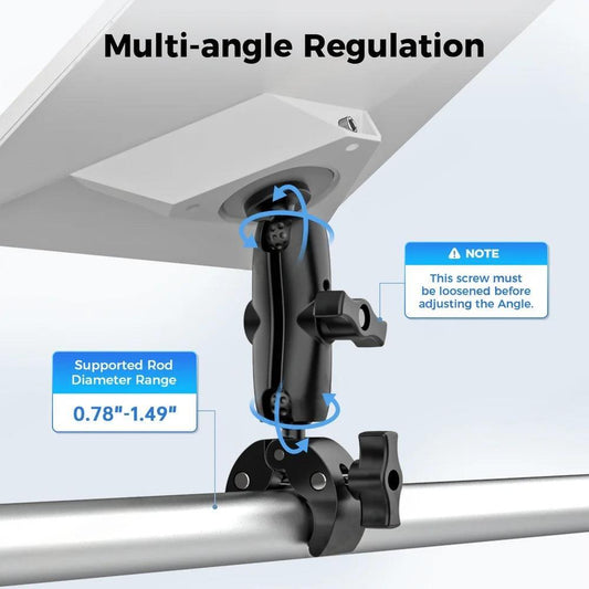 AerolinkGear Adjustable Clamp Mount for Starlink Mini - 2026 New Version Secure Grip
