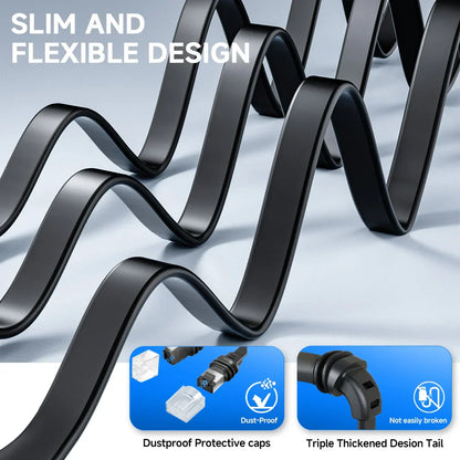 Flat Extension Cable for Starlink Gen 3 & Mini view 4