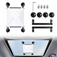 AerolinkGear Four-Cup Car Window Suction Mount for Starlink Mini