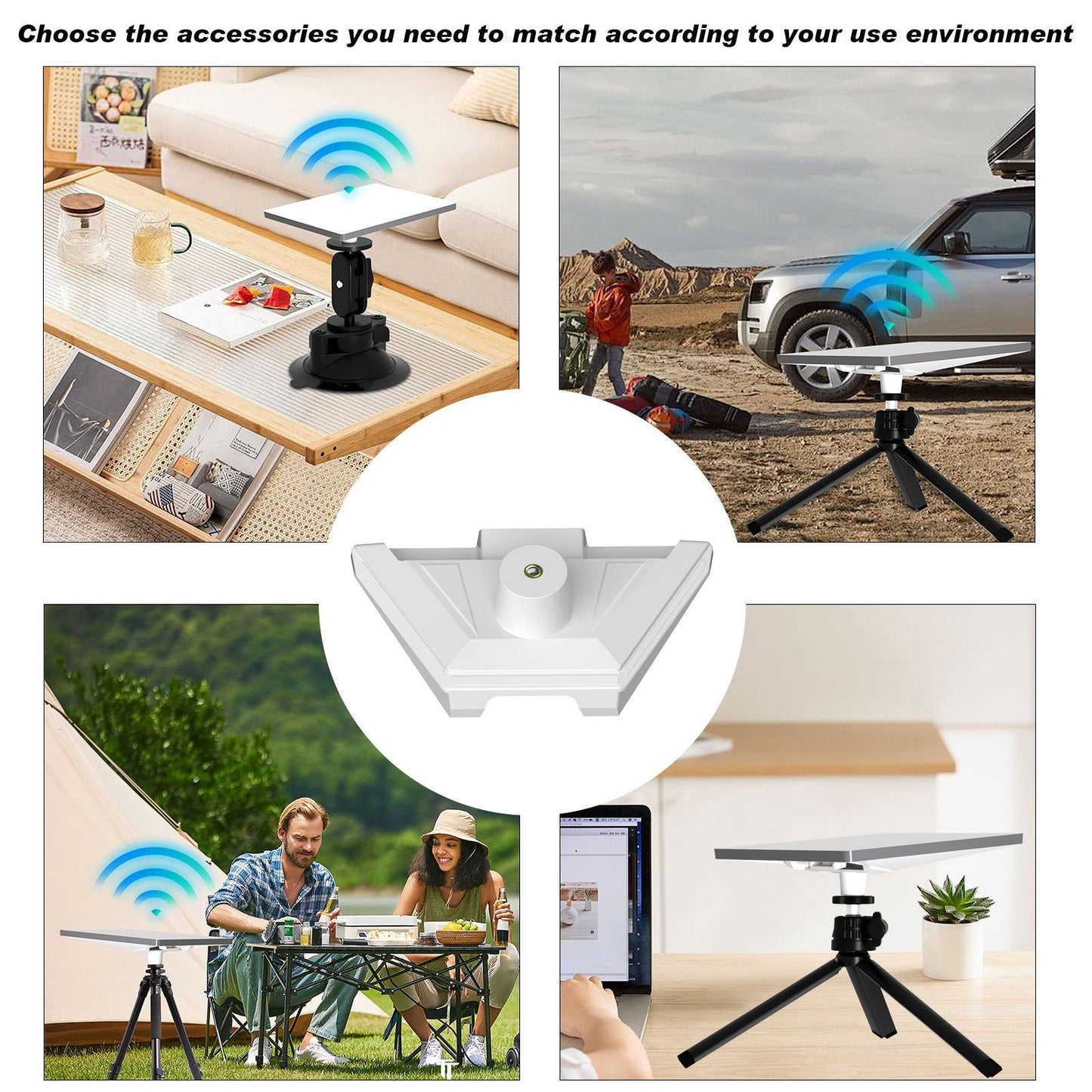 Starlink Mini Tripod Adapter 1/4" & 3/8" Thread view 6