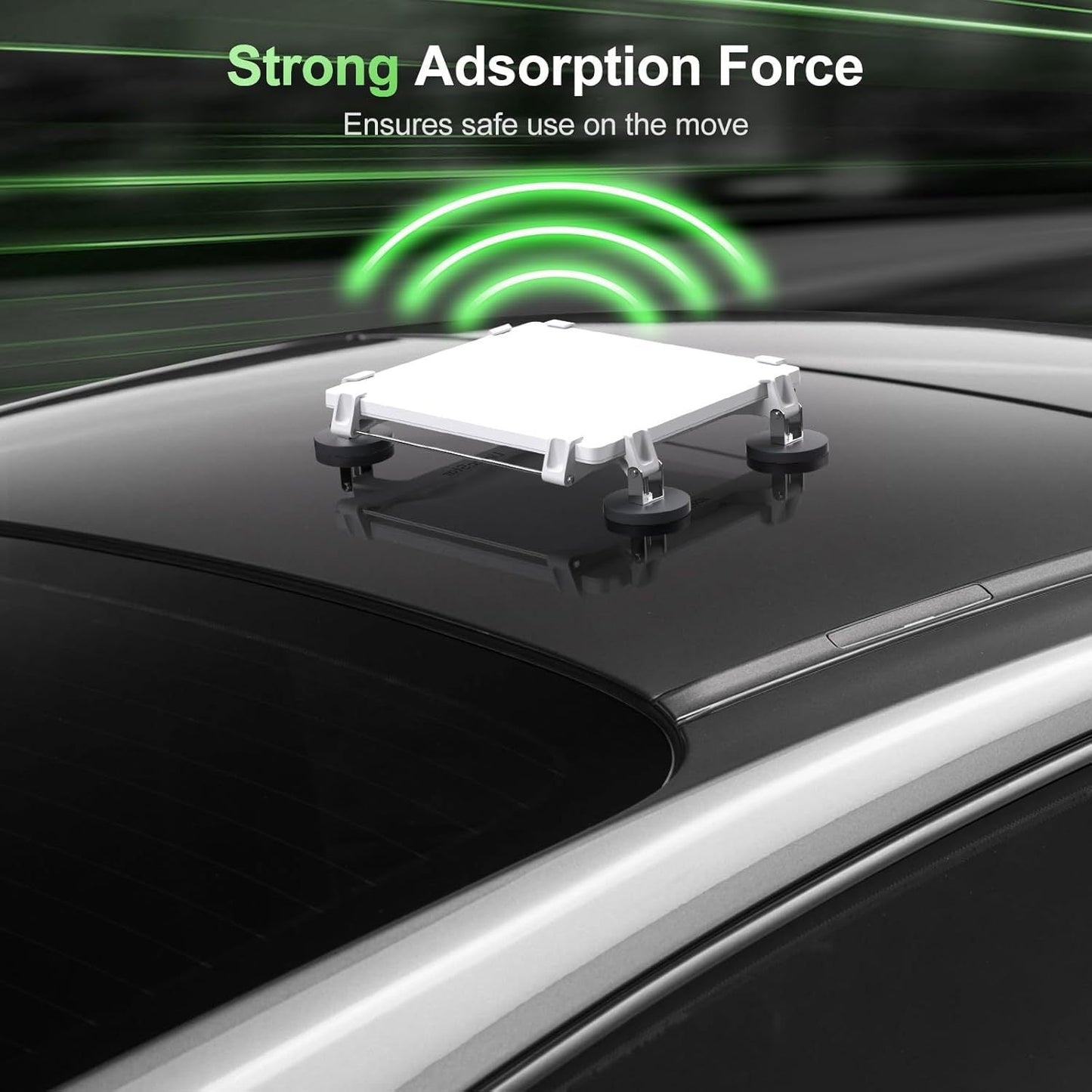 Starlink Mini Roof magnetic bracket Car Mount for starlink view 3