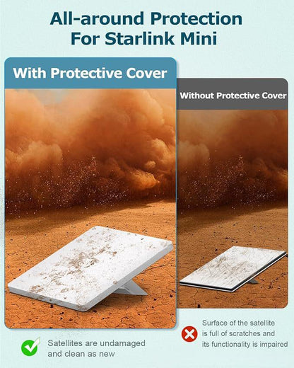 Starlink Mini Silicone Protective Case Waterproof view 3