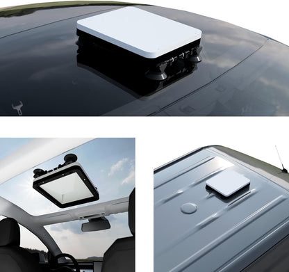 AerolinkGear Asign Starlink Vehicle Roof & Interior Mount - Ultra-Durable Suction System for RVs, Campers, Trucks & Cars