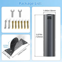 Adjustable Roof Pole Mount for Starlink Gen 2 view 4