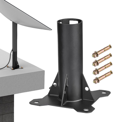Carbon Steel Roof Mount for Starlink Gen 2 Heavy Duty