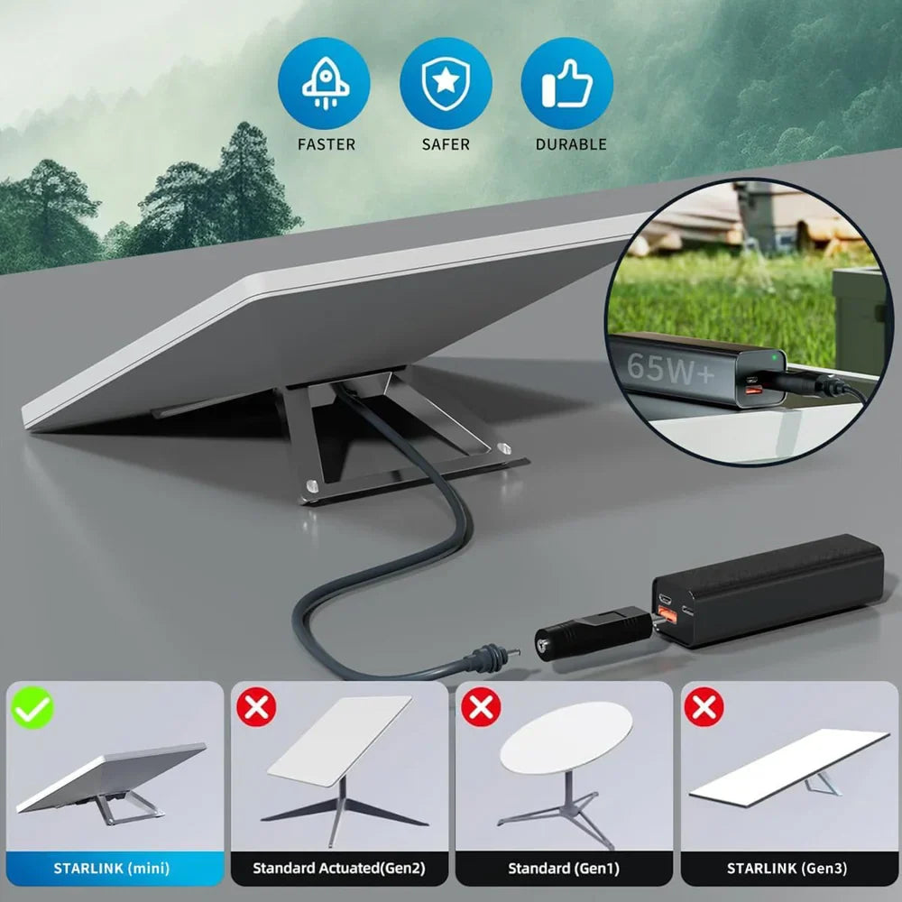 USB-C to DC Adapter Cable for Starlink Mini view 5