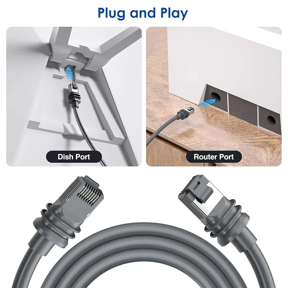 Replacement Extension Cable for Starlink Gen 3 & Mini view 3