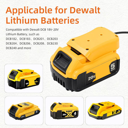 DeWalt Battery Adapter for Starlink Mini DC Cable view 3