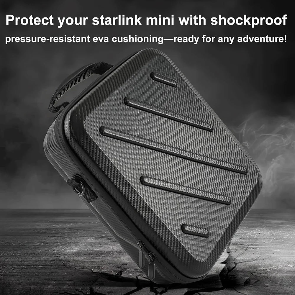 Shockproof EVA Travel Case for Starlink Mini view 2
