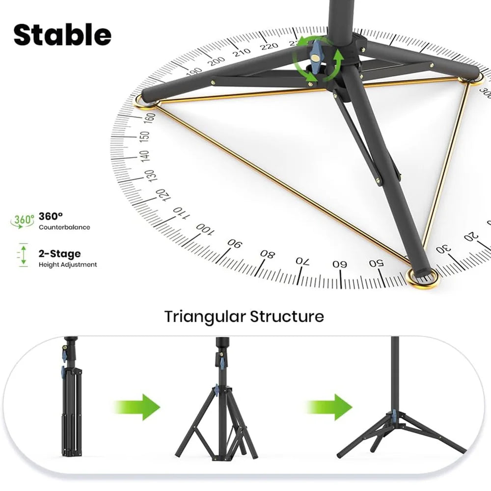 Adjustable Tripod Mount for Starlink Mini Portable view 2