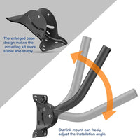 Adjustable Roof Wall Mount for Starlink Gen 2 view 3