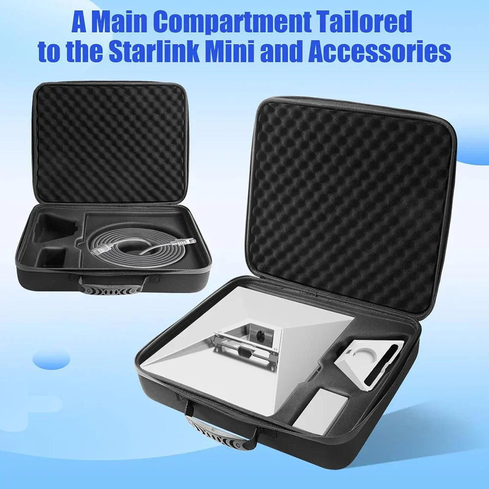 Shockproof EVA Travel Case for Starlink Mini v2