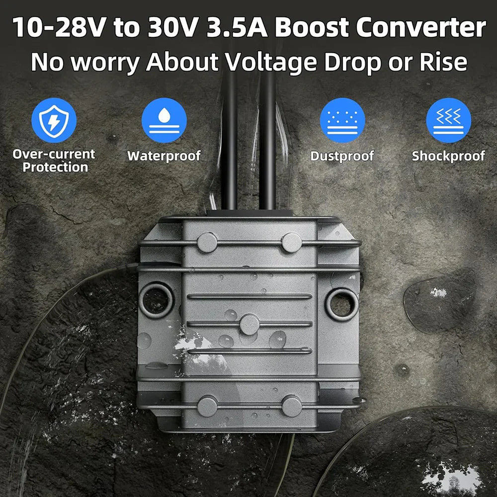 12V to 30V Converter for Starlink Mini Anderson view 4