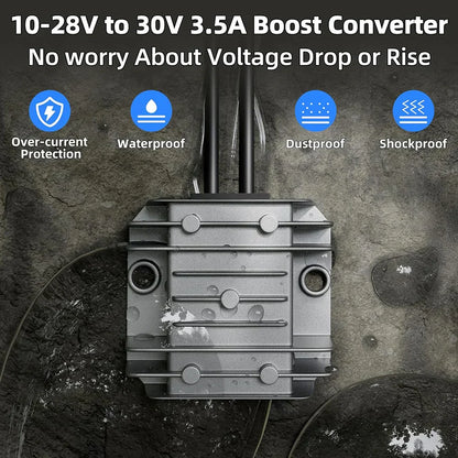 12V to 30V Converter for Starlink Mini Anderson view 4