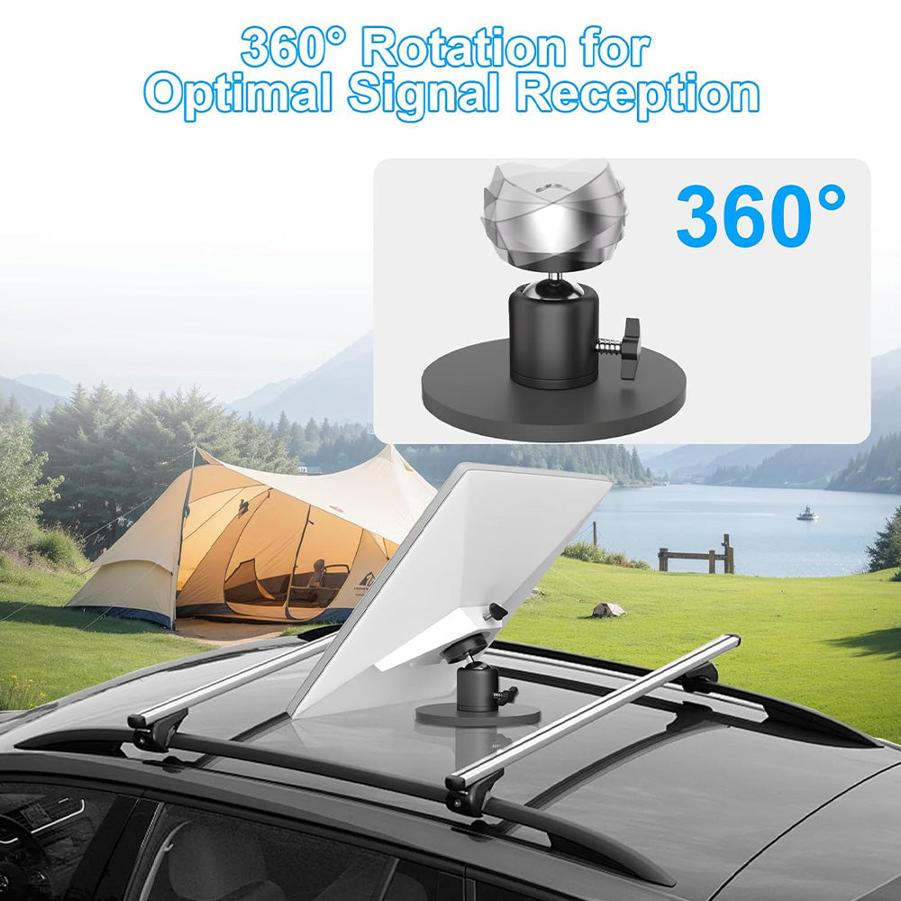 Adjustable Magnetic Car Mount for Starlink Mini view 4